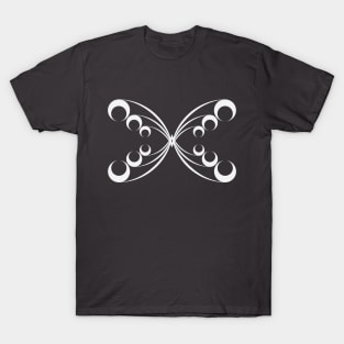Mystic Butterfly - White T-Shirt